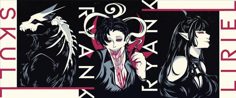 Monster . Human . Demon